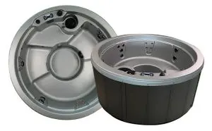 choosing Celtic Hot Tubs backyard setup