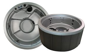 choosing Celtic Hot Tubs backyard setup